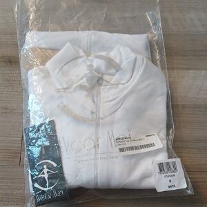 Wear Moi Condor Men's Small White Dance Leotard With Built In Dance Belt